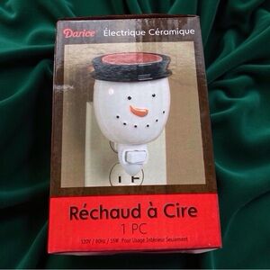 Darice Snowman Wax Melter – Christmas, New, Holiday Home Fragrance Decor